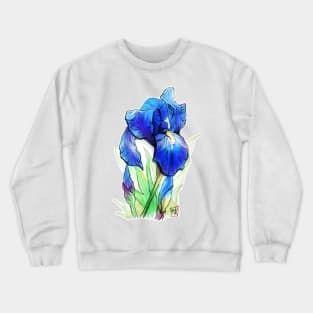 Bearded Iris Crewneck Sweatshirt